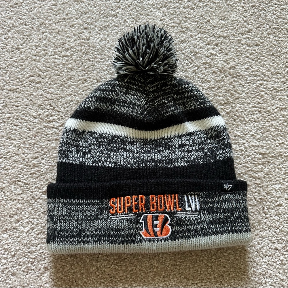 Cincinnati Bengals Super Bowl Beanie 47 Brand
